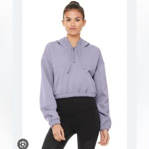Refresh Stadium Half Zip Hoodie in Blue Moon (Size: XS)